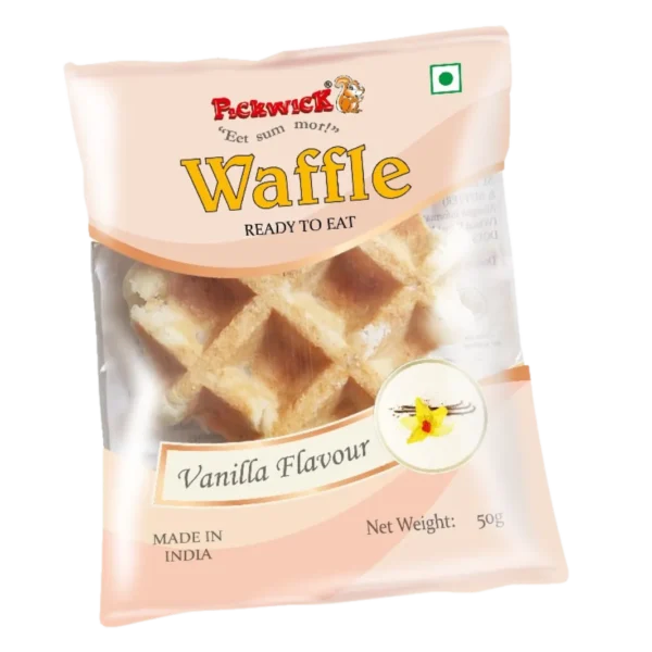 Vanilla Flavoured Waffles (10pcs x 50gms)