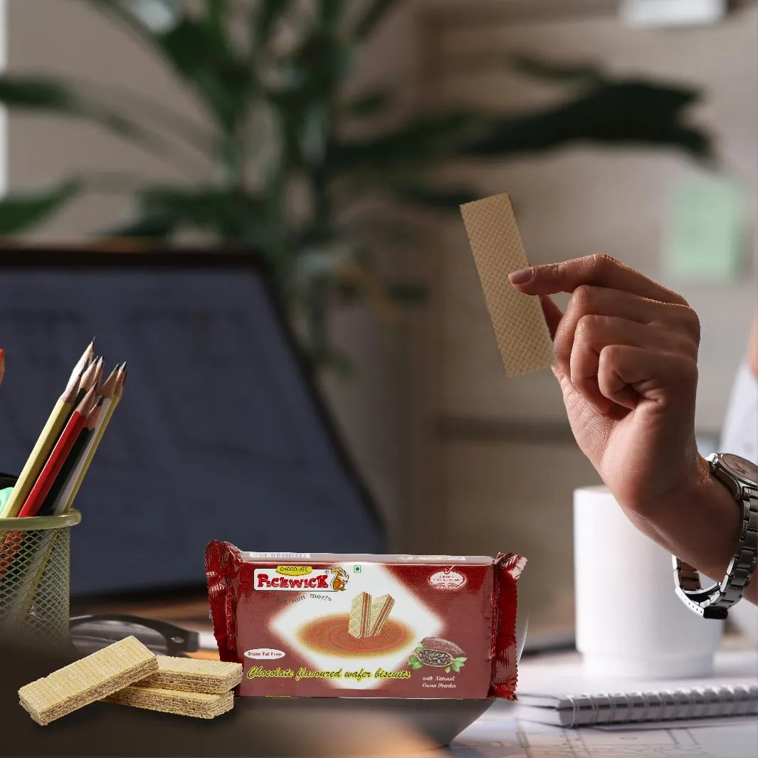 Chocolate Flavoured Wafer Biscuits