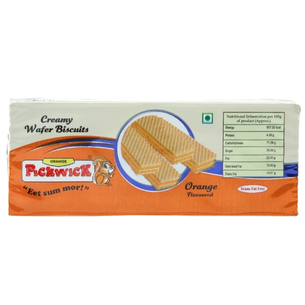 Orange Flavoured Wafer Biscuits - 150gms