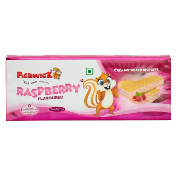 Raspberry Flavoured Wafer Biscuits - 110gms