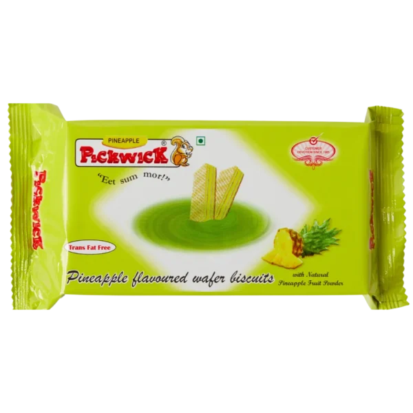 Pineapple Flavoured Wafer Biscuits - 60gms